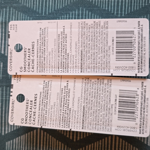 COVERGIRL BRAND WOMEN'S MAKEUP CONCEALER SMOOTHERS  BUNDLE OF 2 - Picture 8 of 8